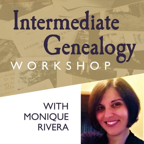 Image for event: Intermediate Genealogy Workshop