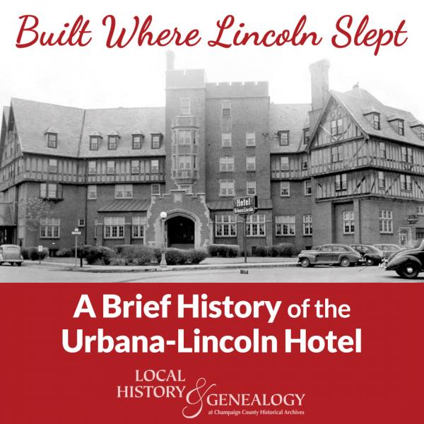 Image for event: Built Where Lincoln Slept