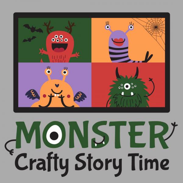 Image for event: Monster Crafty Story Time
