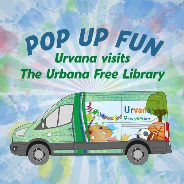 Image for event: Pop Up Fun:  Urvana Visits The Urbana Free Library