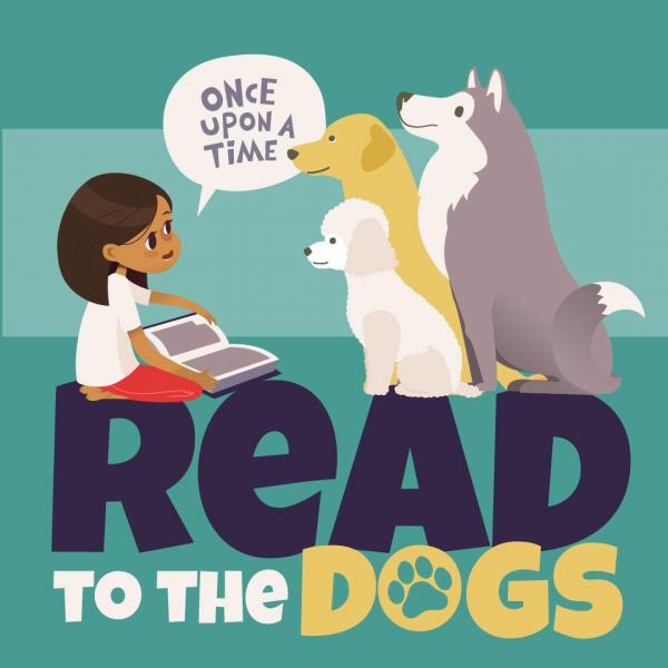 Image for event: Read to the Dogs @UrbanaFree