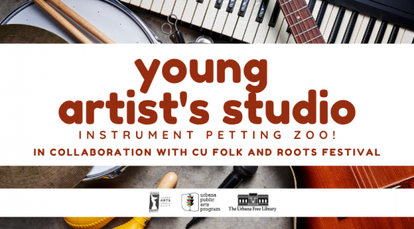 Image for event: Young Artist's Studio: Instrument Petting Zoo!
