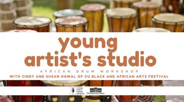Image for event: Young Artist's Studio: African Drum DIY Workshop